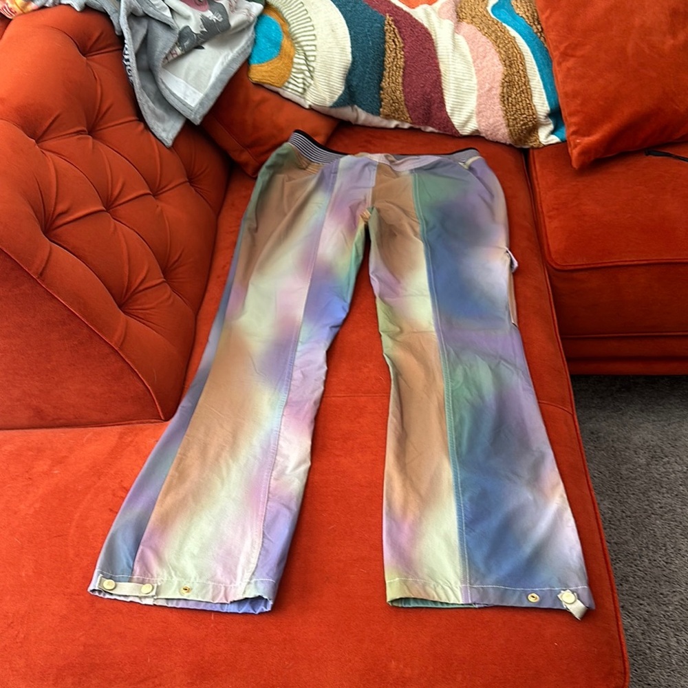 Colorful Abstract Patterned Pants - Picture 4 of 4